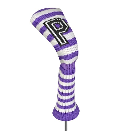 Purple White Stripe Putter Golf Headcover Just4Golf Headcover
