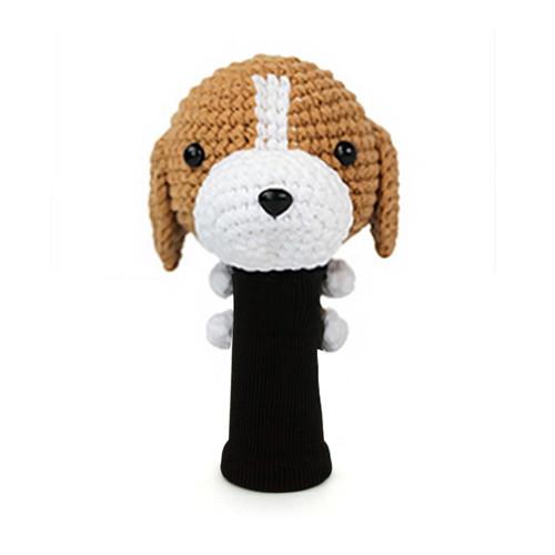 Beagle Brown Driver Golf Headcover Amimono Headcover