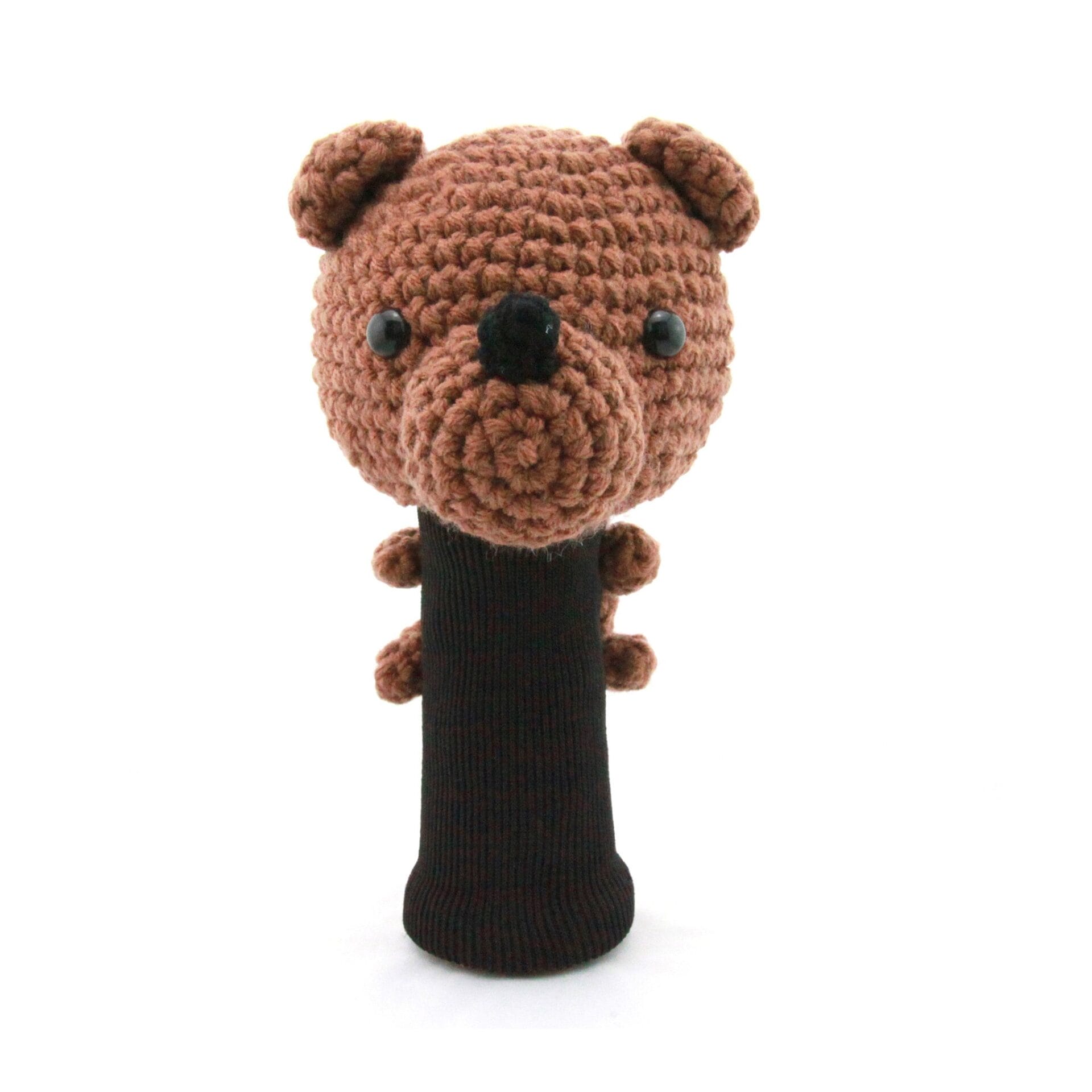 Bear Brown Driver Golf Headcover Amimono Headcover