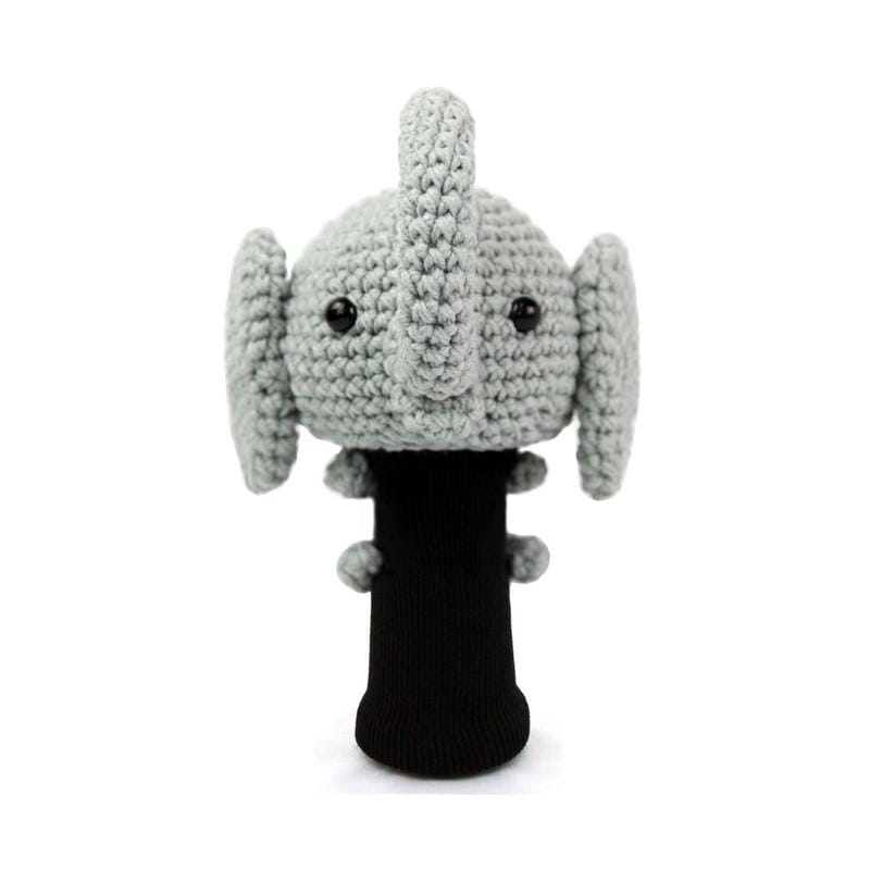 Elephant Gray Driver Golf Headcover Amimono Headcover