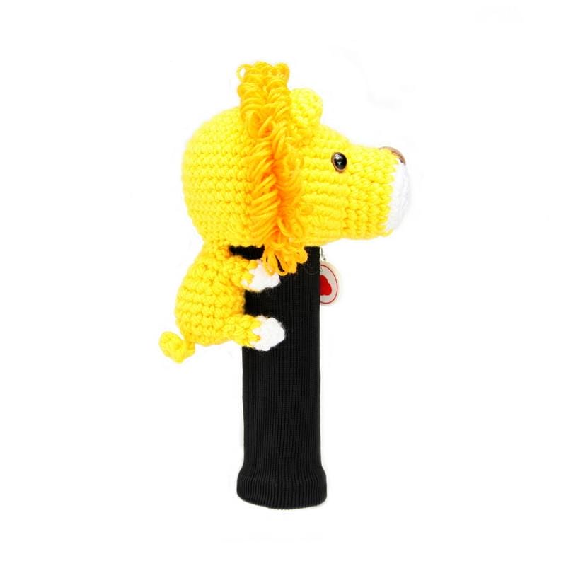 Lion Driver Golf Headcover Amimono Headcover