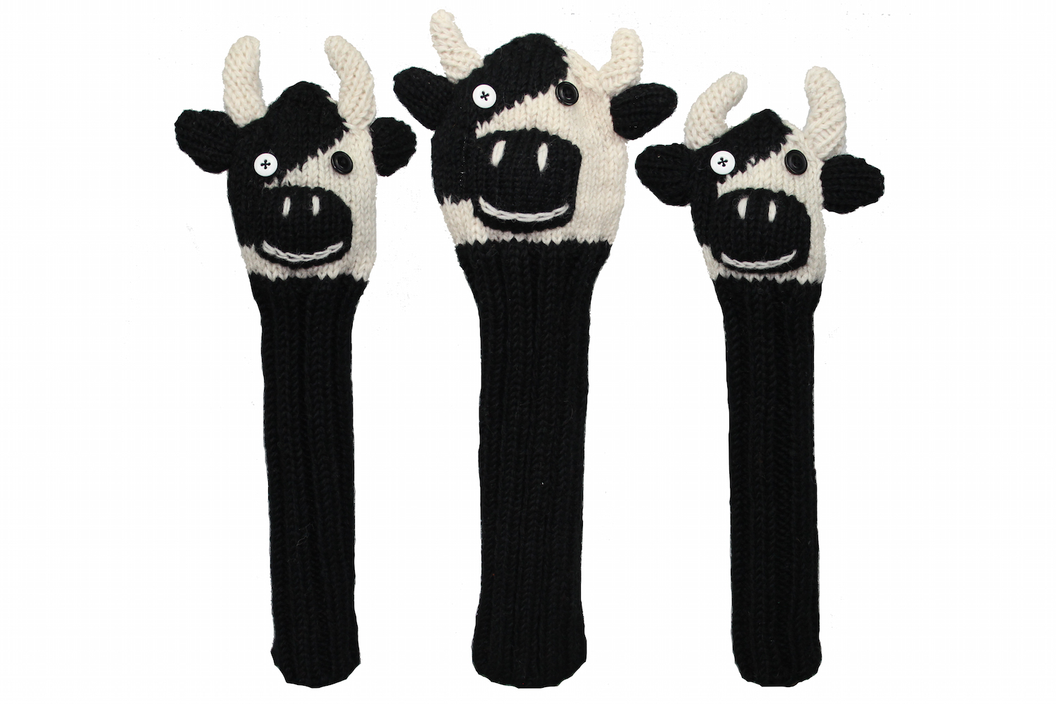 Animal Knit Golf Headcover Set