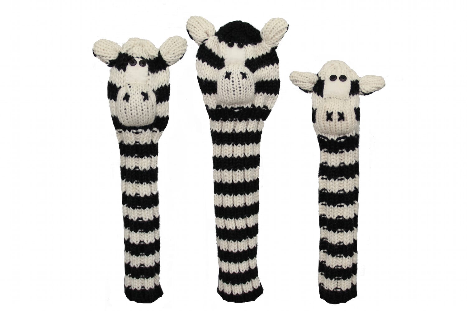 Animal Knit Golf Headcover Set