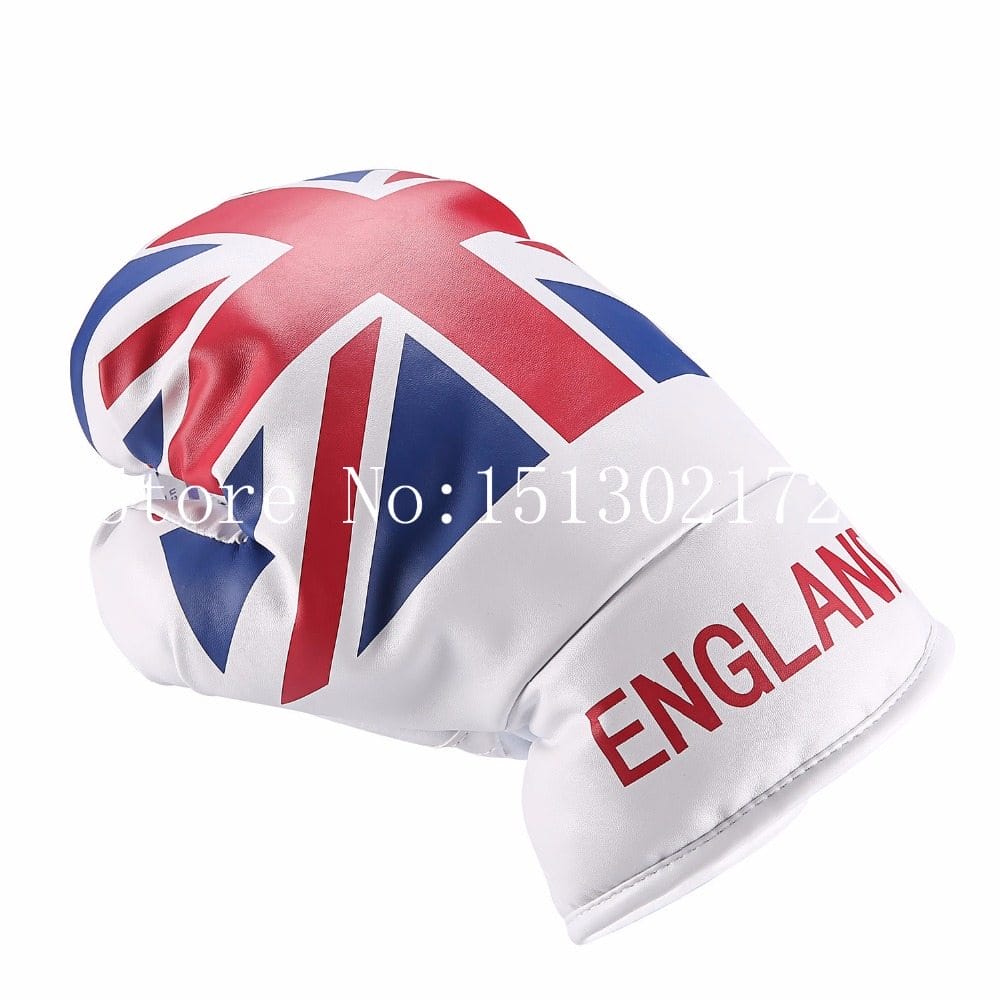 England Union Jack Boxing Glove Driver Golf Headcover